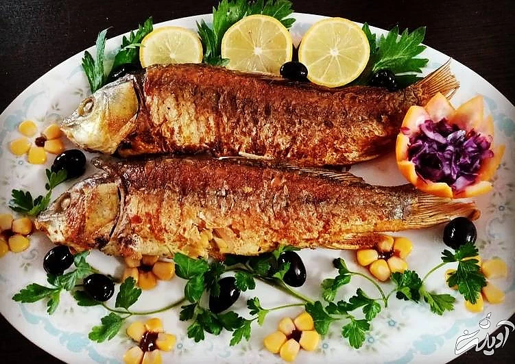 طرز تهیه ماهی شکم پر مجلسی و نکاتی برای خوشمزه تر شدن آن / منتشر نشود
